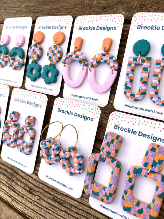 Ivy Dangles - Checkmate Chic