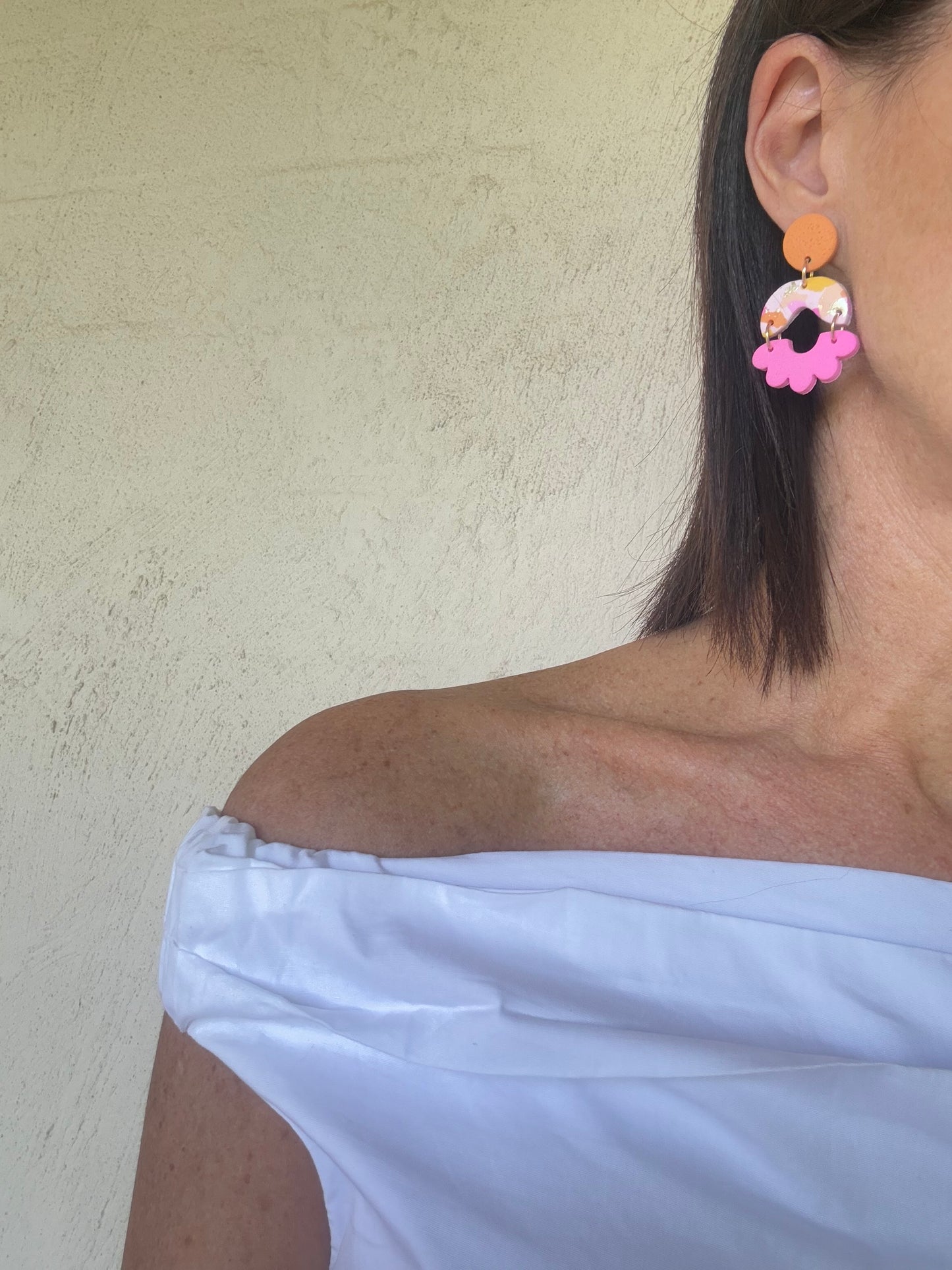 Lucy Dangle Earrings - Sunset Collection