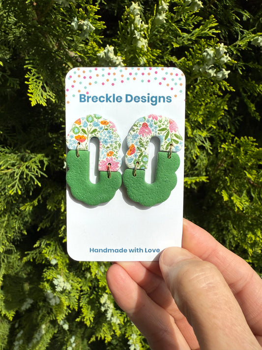 Ady - Large Statement studs - Nan’s Garden