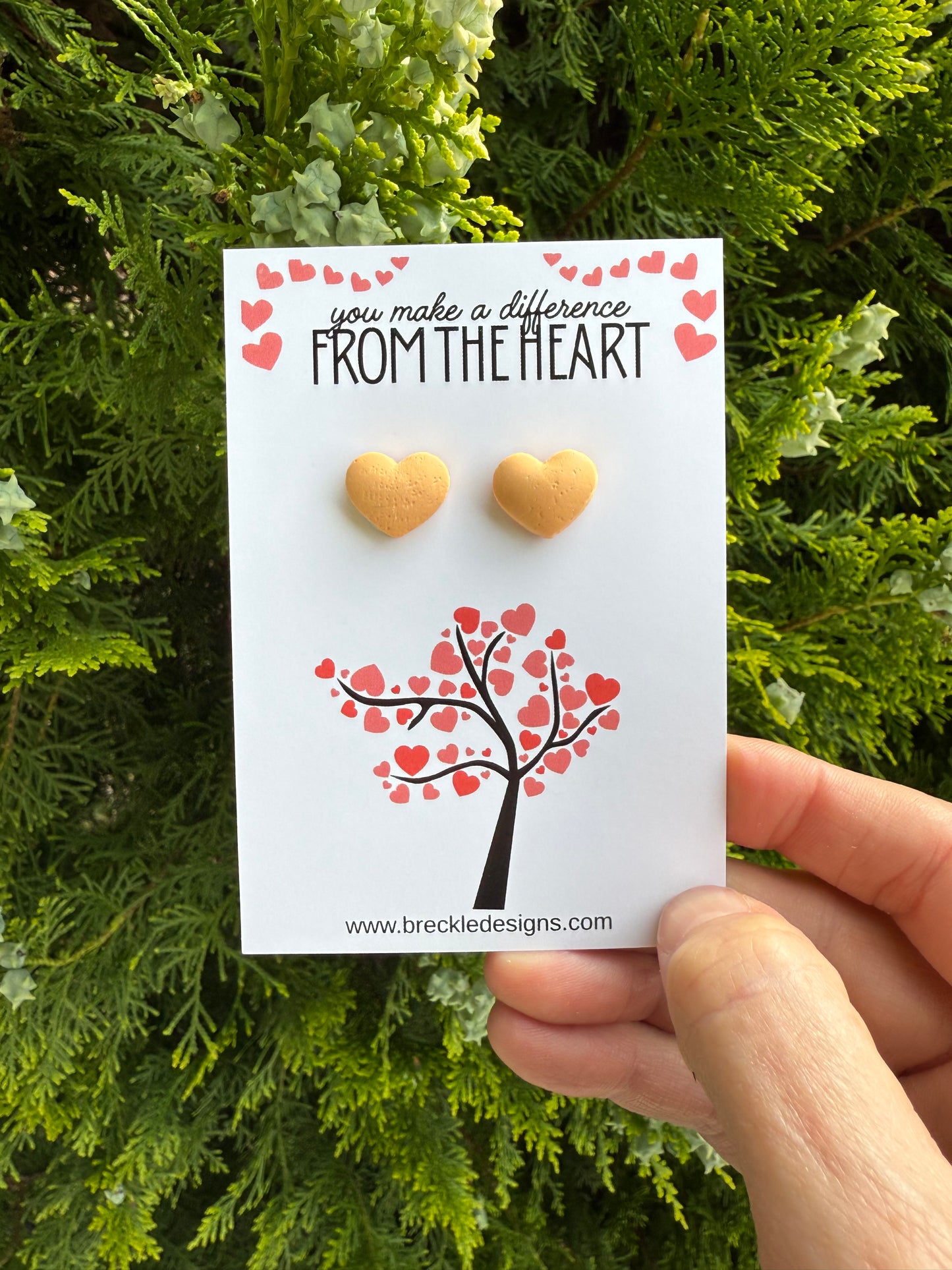 Teacher/Educator Gift - You make a difference from the heart