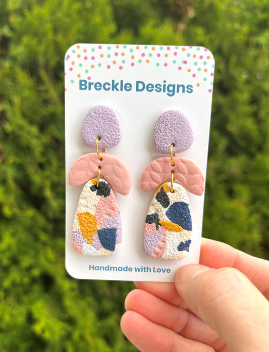 Ivy Dangles - Lavender Blush